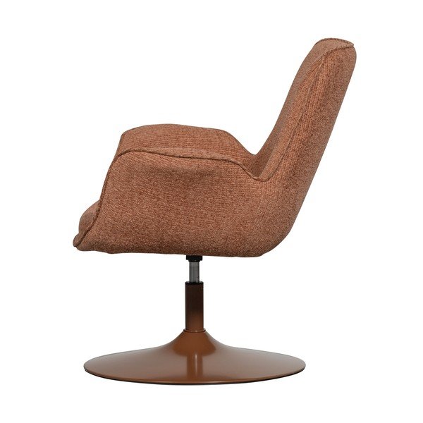 Poltrona arancione con altezza del sedile regolabile Marten – WOOOD-image-3