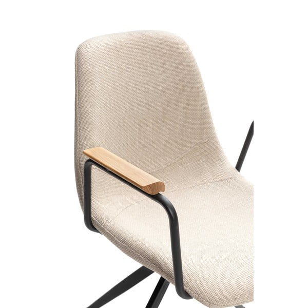 Set di sedie da pranzo beige 2 pz Tali - Marckeric-image-4