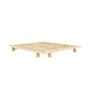 Letto matrimoniale in legno di pino con griglia 180x200 cm Japan - Karup Design