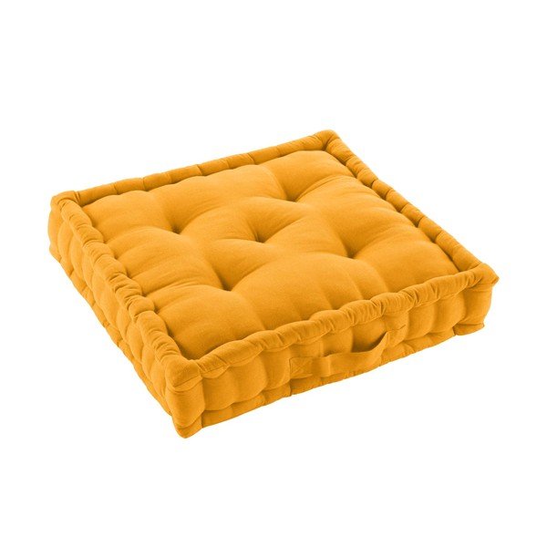 Borsa gialla per sedersi Twily - douceur d'intérieur