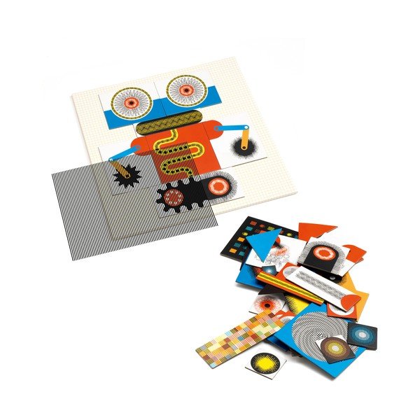 Set creativo Kinoptik Robots - Djeco