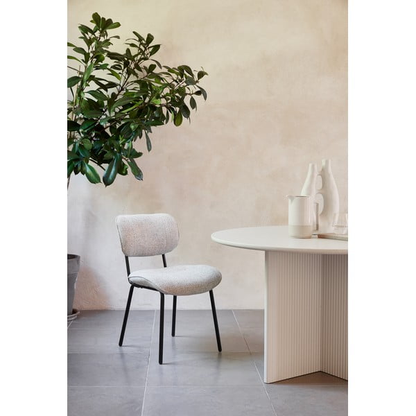 Sedia da pranzo grigio chiaro Buffalo - Unique Furniture-image-2