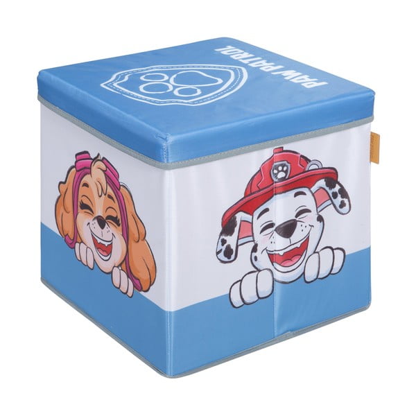 Organizer per giochi da bambino in tessuto 30x30x30 cm Paw Patrol – Roba-image-3