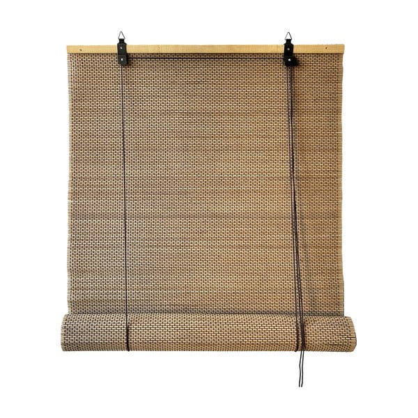 Tenda a pacchetto di colore naturale in bambù 90x220 cm Lyra – Gardinia