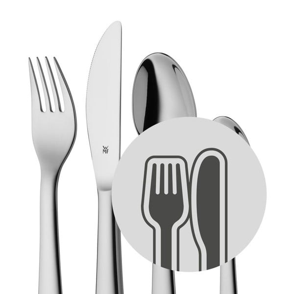 Set di 4 pezzi di posate Cromargan® in acciaio inox per bambini Farm - WMF-image-1