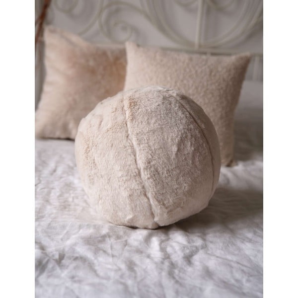 Cuscino decorativo in micropile ø 25 cm Top – Mioli Decor-image-2