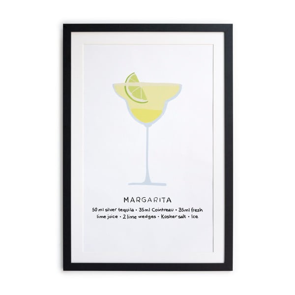 Poster incorniciato, 40 x 50 cm Margarita - Really Nice Things