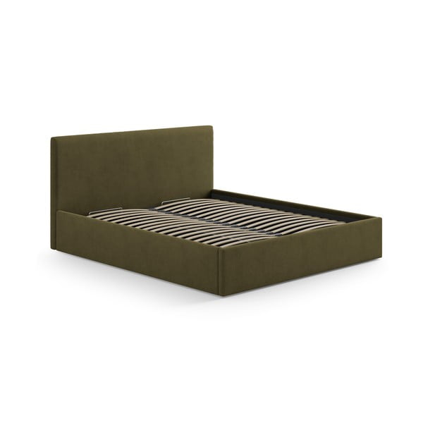 Testiera verde in imbottito 150,5x100 cm Remo – Micadoni -image-3