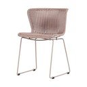 Sedie da esterno in set beige in rattan artificiale 2 pz Wings – WOOOD