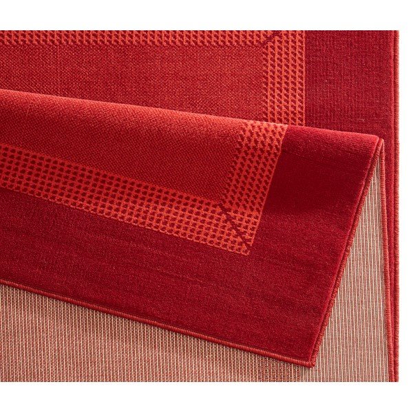 Tappeto rosso , 160 x 230 cm Basic - Hanse Home-image-3