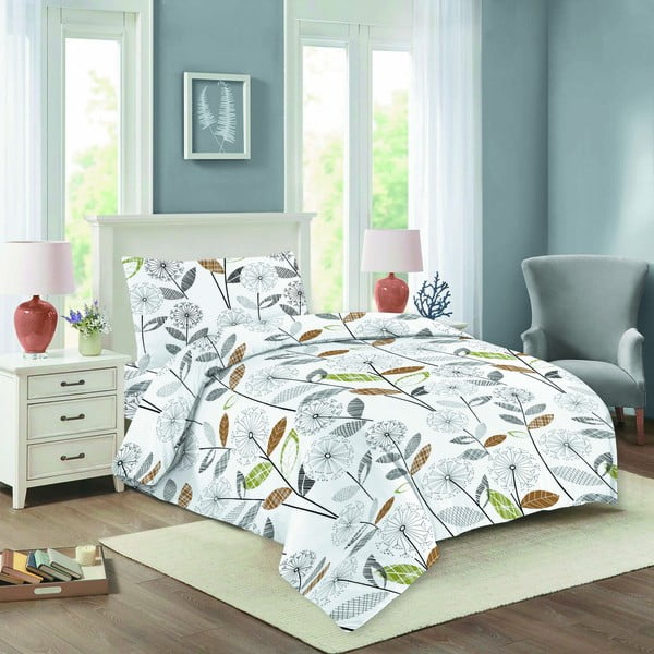 Biancheria da letto in cotone per letto singolo 140x200 cm Nela - Cotton House