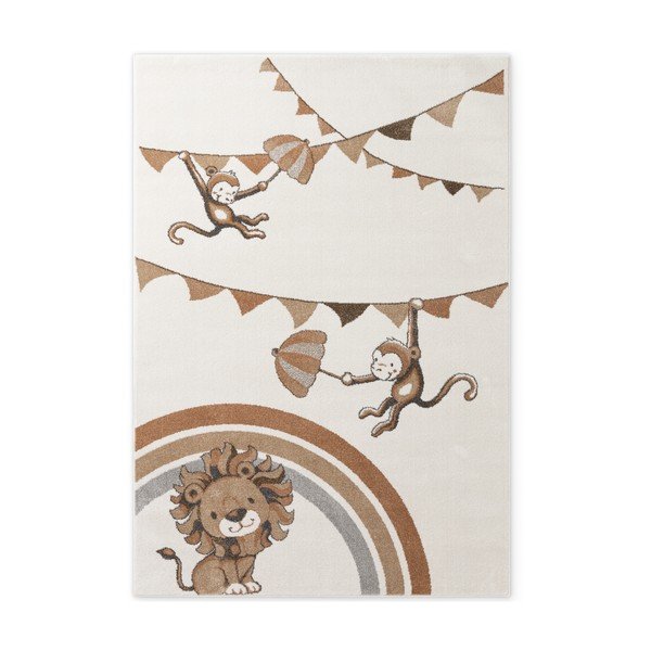 Tappeto per bambini crema 160x230 cm Roar like a Lion Rainbow Party - Villeroy&Boch