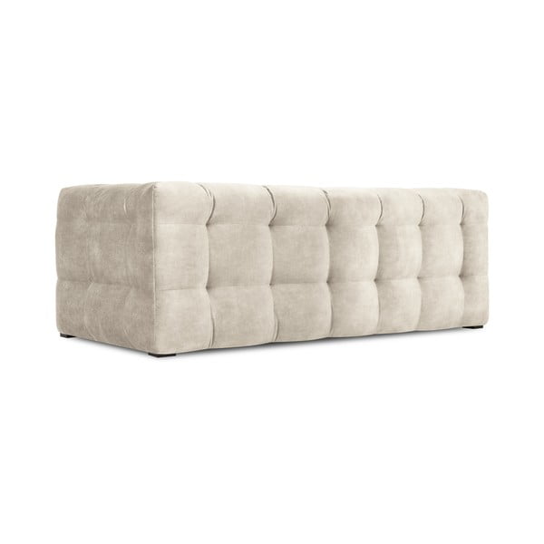 Divano in velluto beige, 208 cm Vesta - Windsor & Co Sofas-image-4