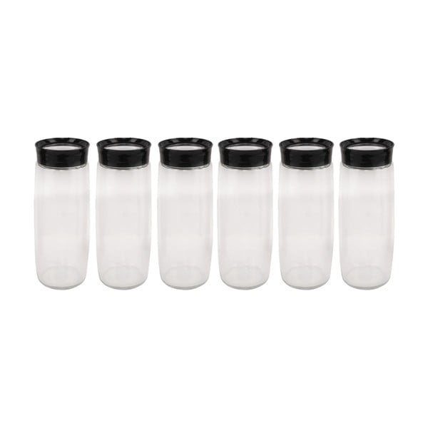 Set di 6 contenitori in vetro per alimenti - Hermia-image-3