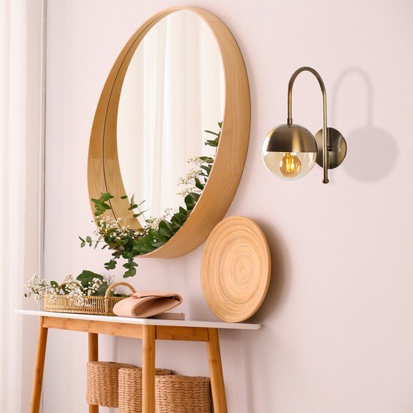 Lampada da parete color bronzo Karsor – Opviq lights-image-1