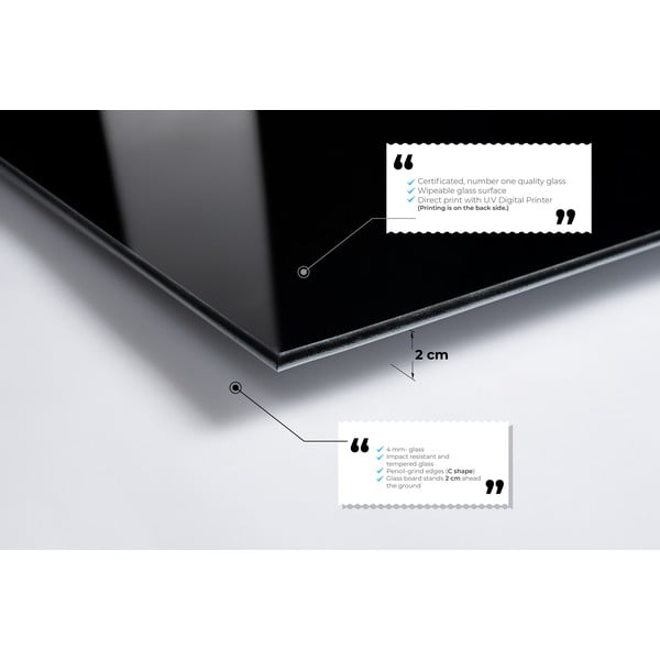 Pittura su vetro 50x70 cm - Wallity-image-4