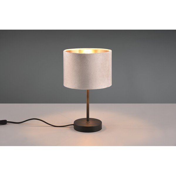 Lampada da tavolo nera e beige (altezza 33 cm) Julieta - Trio-image-1