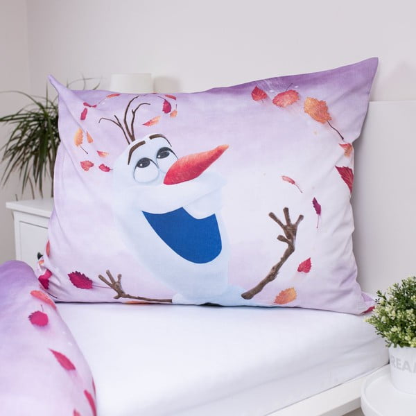 Set copripiumino e federa da bambini in cotone per letto singolo 140x200 cm Frozen "Sky" – Jerry Fabrics-image-3