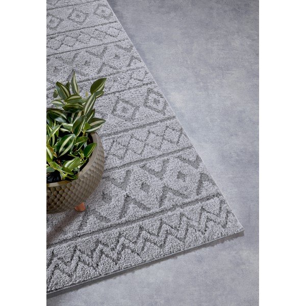 Passatoia grigia 80x240 cm Itinerance Light Grey - Elle Decoration-image-2
