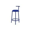 Sgabello da bar blu in metallo (altezza della seduta 68 cm) Hogo – noo.ma