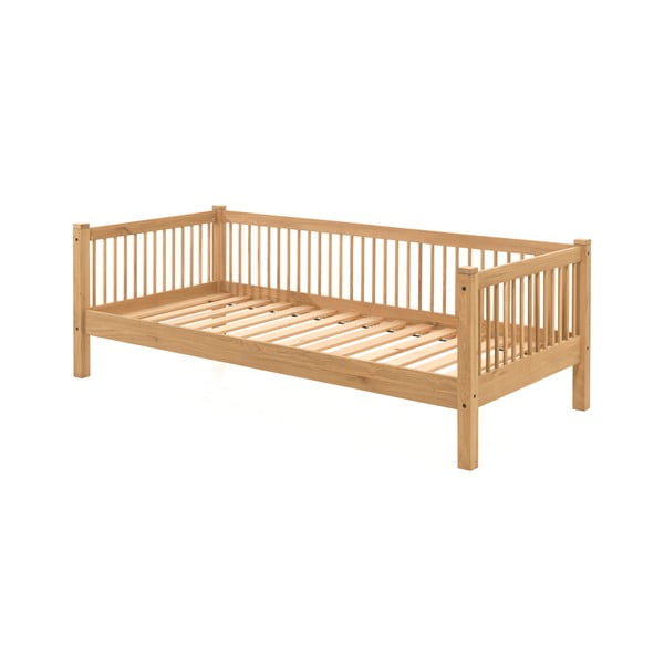 Letto per bambini in legno di quercia in colore naturale 90x200 cm Forrest - Vipack