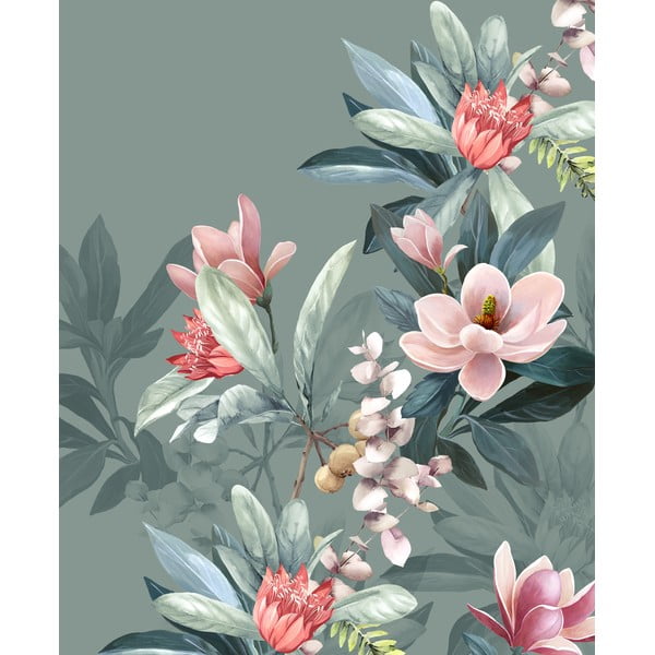 Coperta verde reversibile , 130 x 160 cm Parler - Descanso-image-1