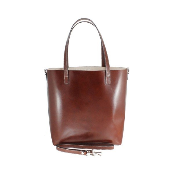 Borsa in pelle marrone Greta - Chicca Borse-image-4