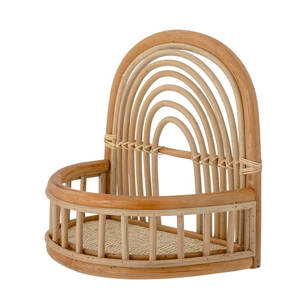 Scaffale in rattan per bambini in colore naturale Preet - Bloomingville Mini-image-2