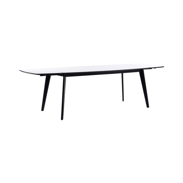 Piano del tavolo da pranzo in bianco e nero , 90 x 45 cm Griffin - Rowico-image-2