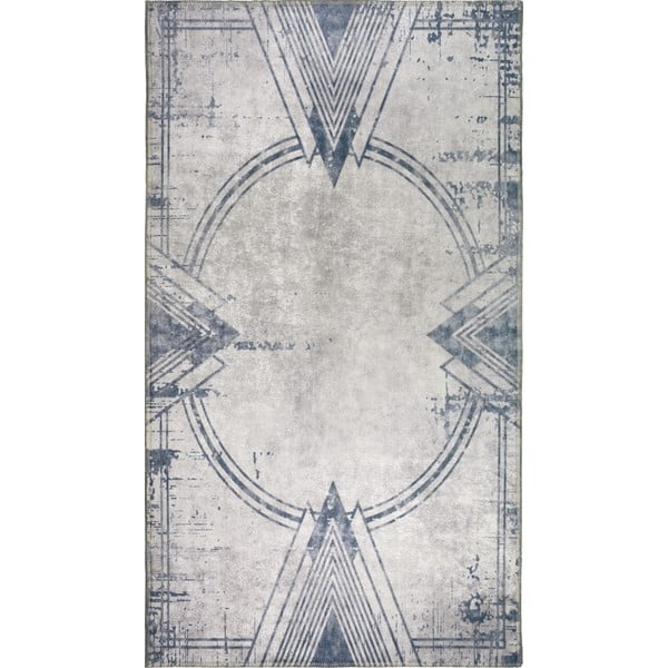 Tappeto lavabile grigio chiaro 180x120 cm - Vitaus