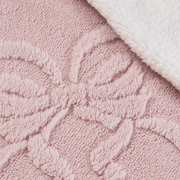 Coperta rosa 130x170 cm Carved Bow – Catherine Lansfield-image-3