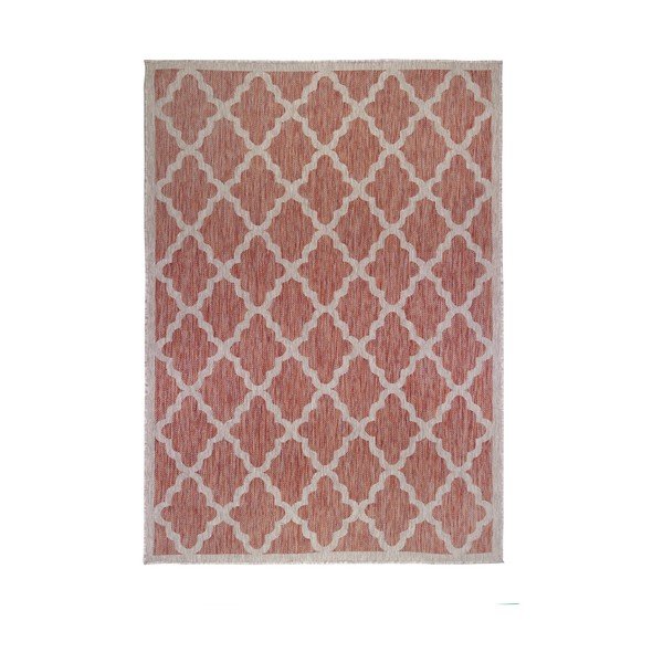 Tappeto rosso e beige Padova, 120 x 170 cm - Flair Rugs
