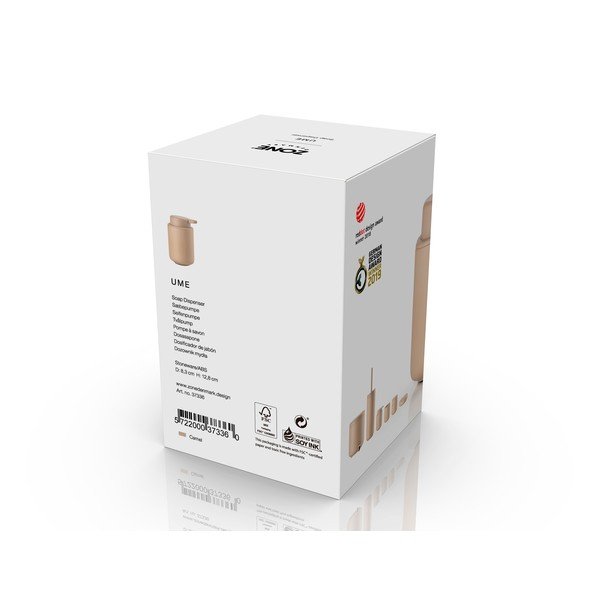 Dispenser per sapone beige in gres 250 ml Ume – Zone-image-4