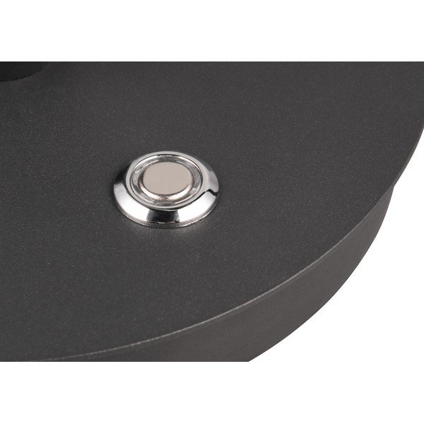 Lampada da tavolo a LED nera con paralume in metallo (altezza 56 cm) Nala - Trio Select-image-3