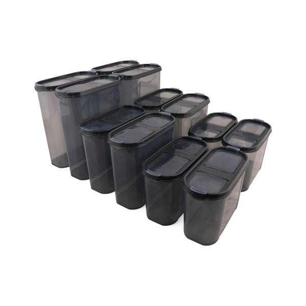 Barattoli per farina/pasta in set da 12 - Hermia