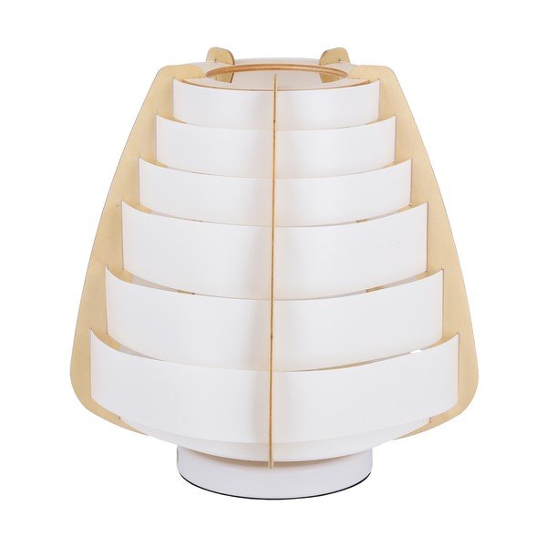 Lampada da tavolo bianca (altezza totale 27 cm) Nagoja – Candellux Lighting