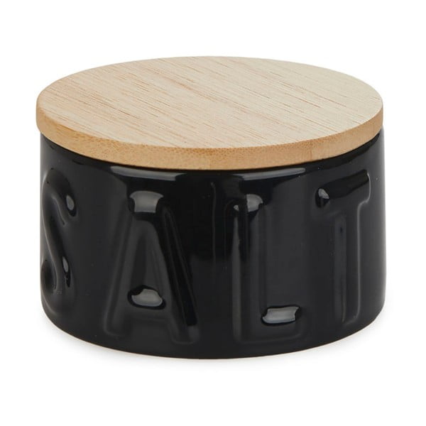 Scatola del sale in ceramica nera - Balvi-image-2