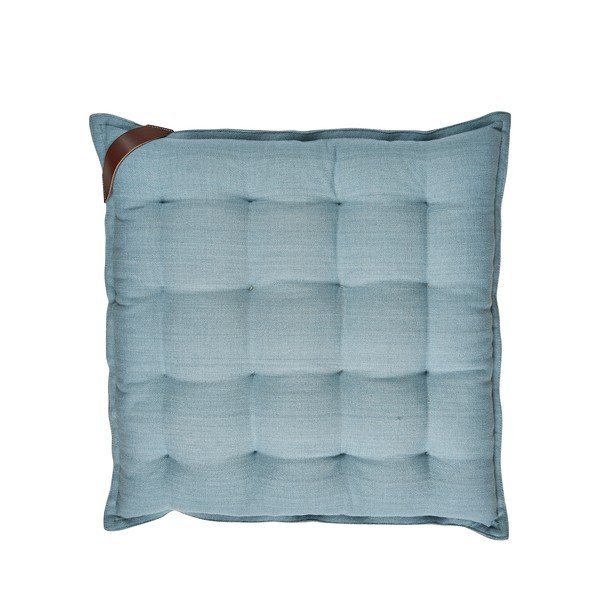 Cuscino di seduta in cotone blu, 40 x 40 cm Match - Södahl