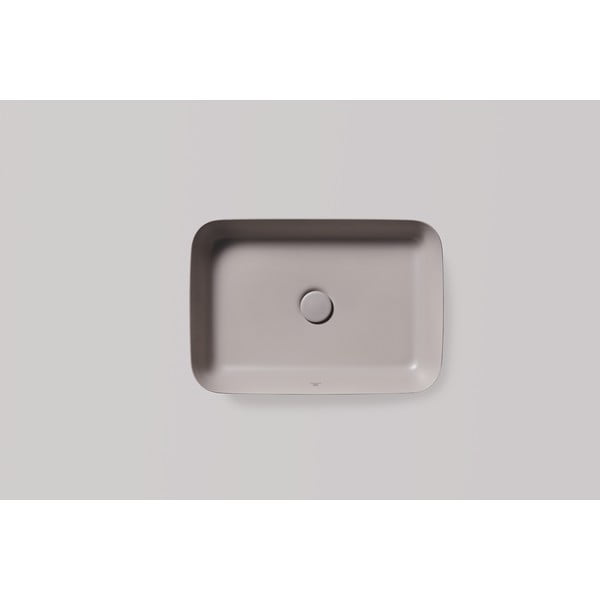 Lavabo in ceramica grigio chiaro 55x38 cm Ipalyss - Ideal Standard-image-1