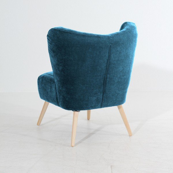 Poltrona Sari Velur blu petrolio - Max Winzer-image-3