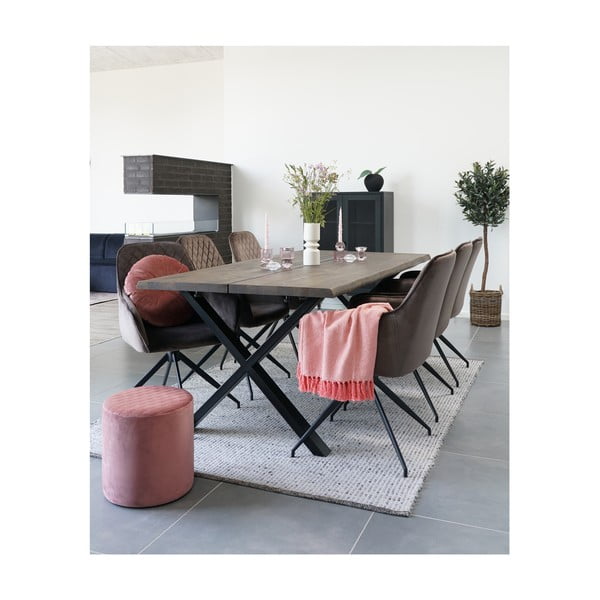 Vetrina in metallo nero 80x120 cm Melbourne - House Nordic-image-4