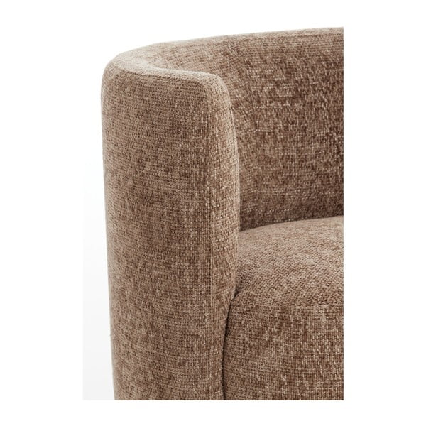 Poltrona marrone scuro Kamova - Light & Living-image-1
