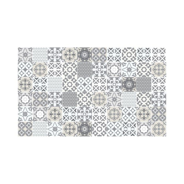 Set di 60 adesivi murali Artistic Shade of Gray, 10 x 10 cm - Ambiance-image-2