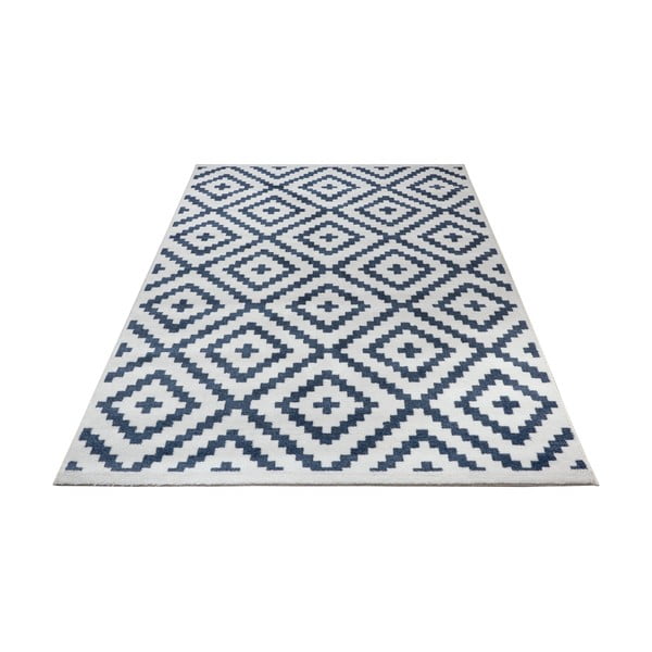Tappeto beige e blu , 160 x 220 cm Douce - Ragami-image-3