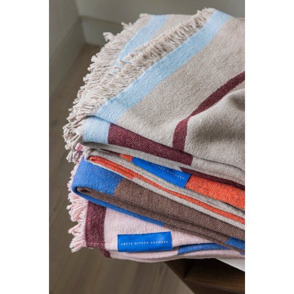 Coperta beige 130x175 cm Studio – Mette Ditmer Denmark-image-4