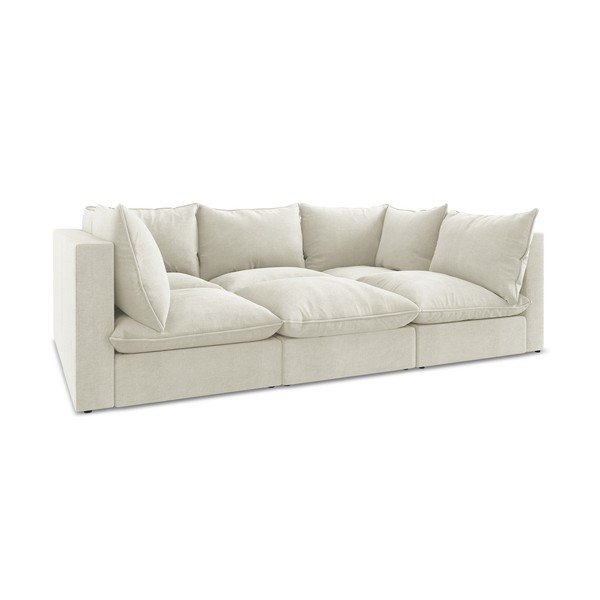 Divano beige 255 cm Manao – Makamii-image-1
