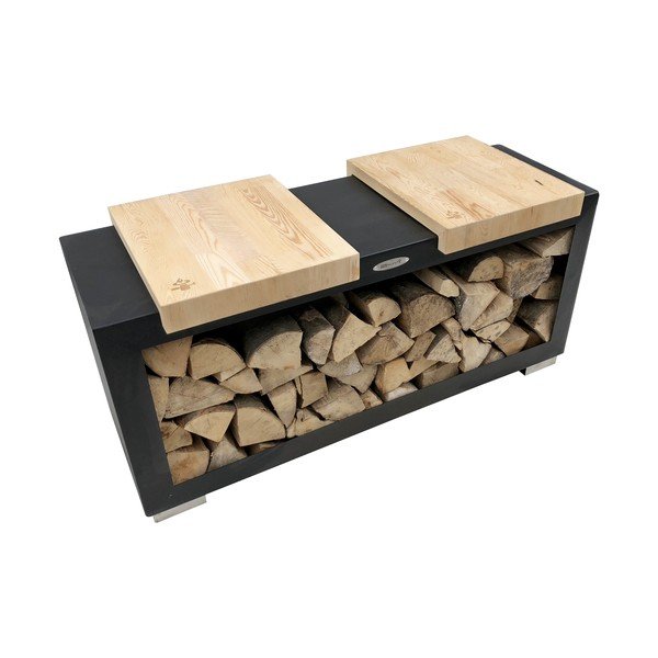 Sede di pino su uno zoccolo - Remundi-image-2