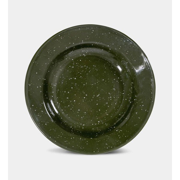Piatto da dolce verde scuro in smalto ø 20 cm Doris – Sagaform
