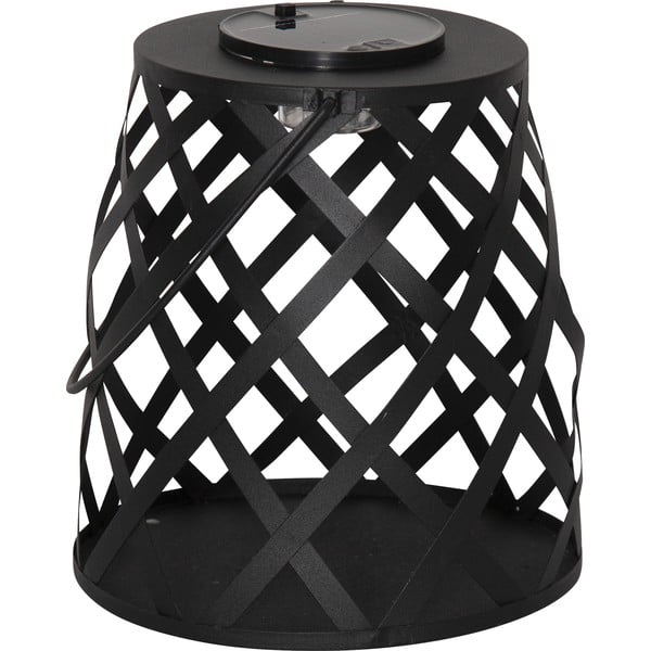 Lanterna LED nera, altezza 20 cm Calabria - Star Trading-image-3