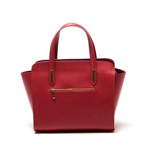 Kožená kabelka Luisa Vannini 421 Rosso-image-2